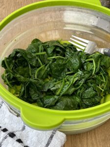 Microwave Spinach