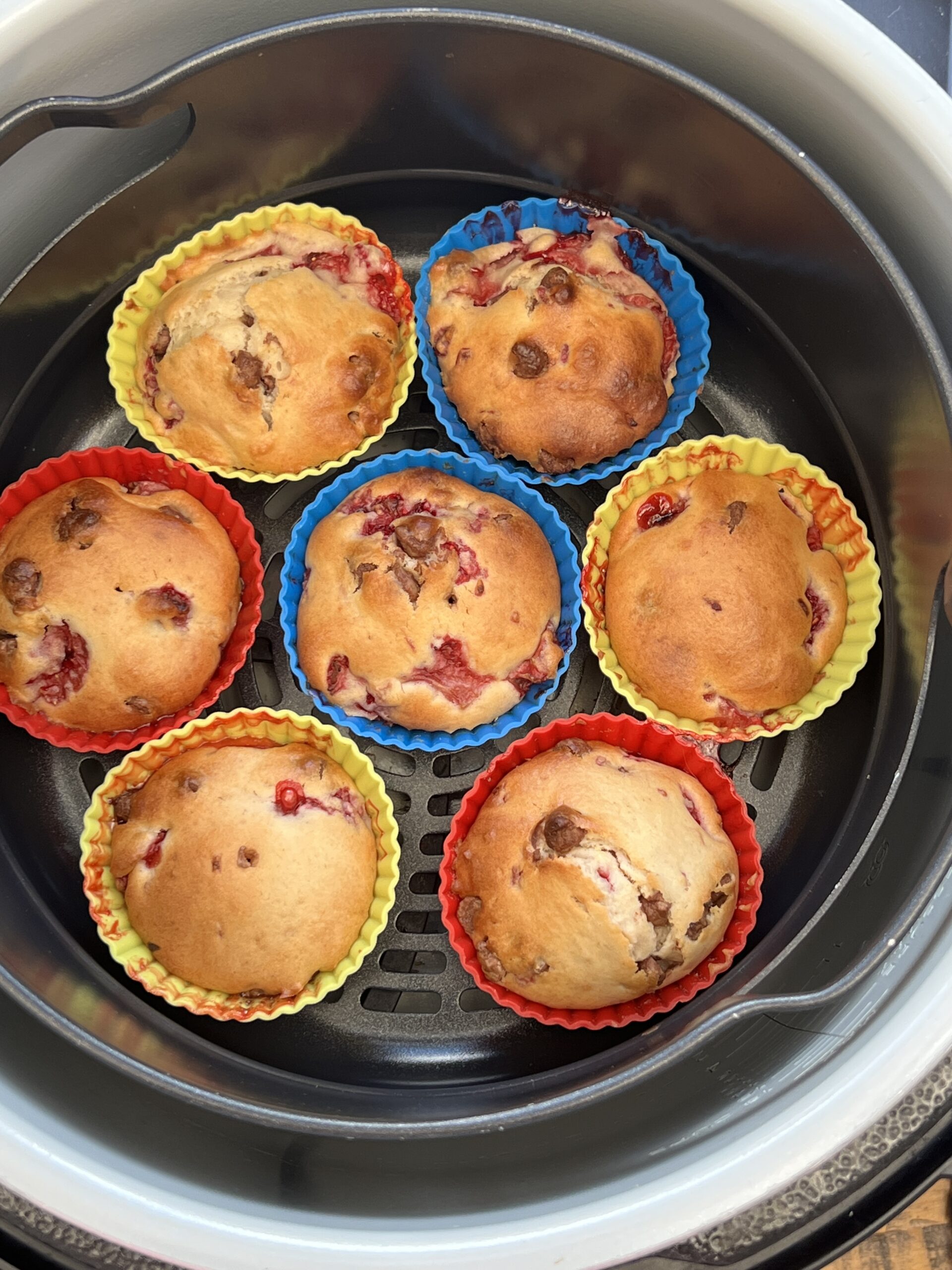 Ninja Foodi Strawberry Muffins