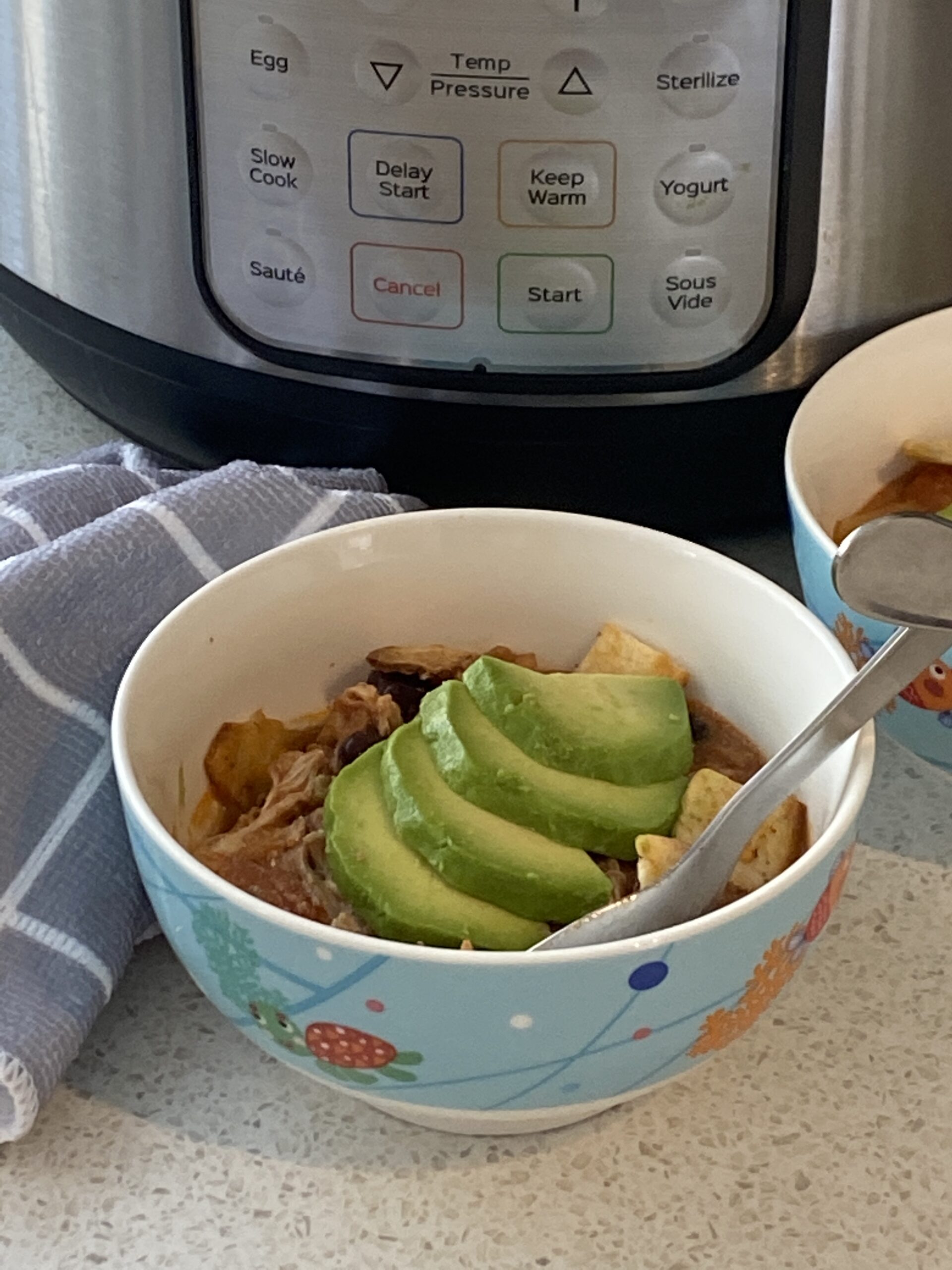Slimming World Chicken Tortilla Soup In Instant Pot Recipe