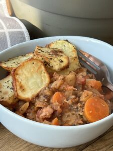 Slow Cooker Bacon Hotpot