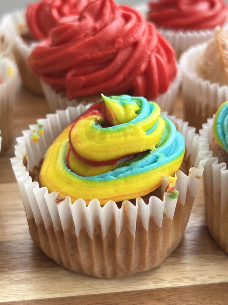 air fryer cupcakes
