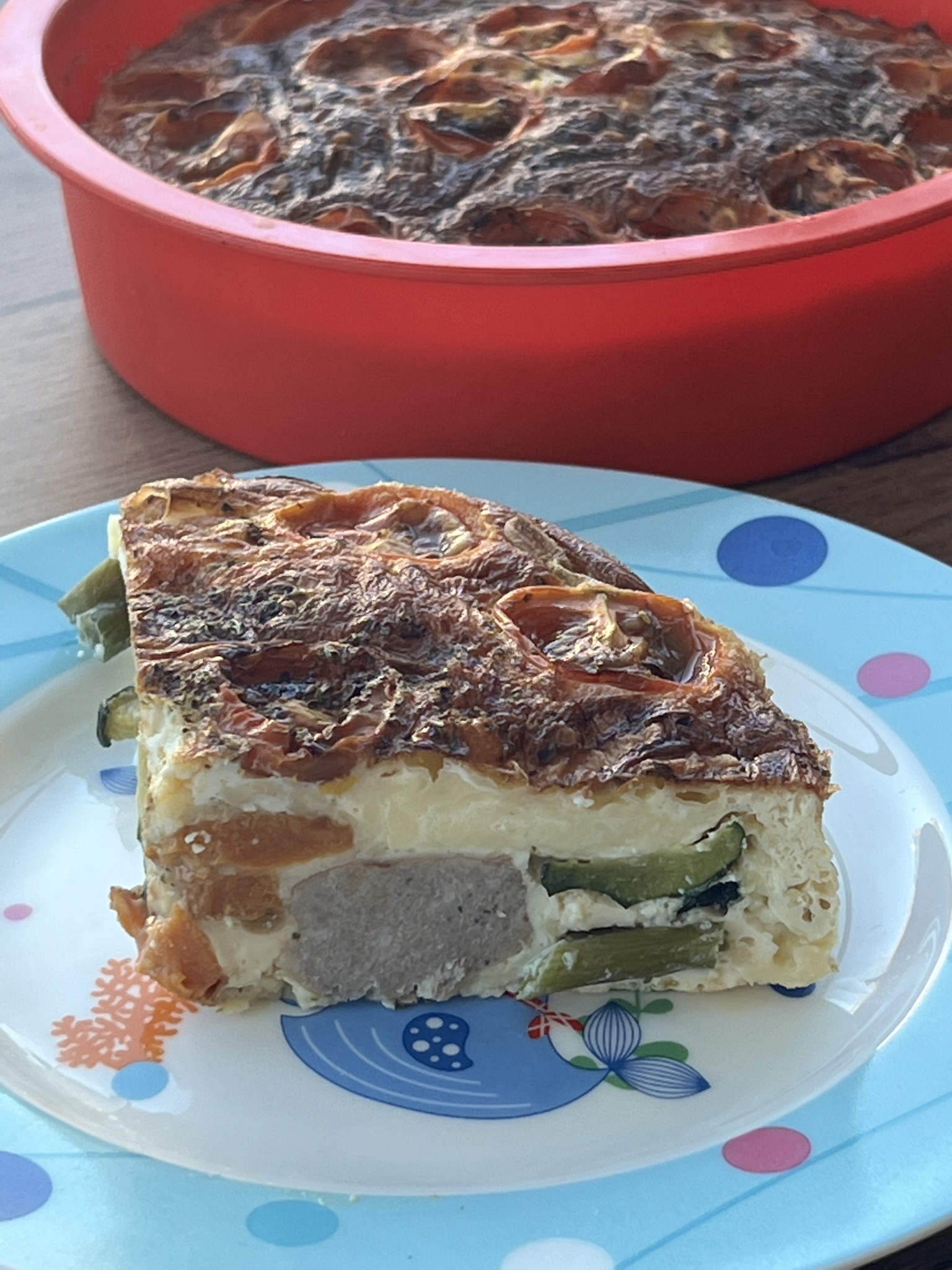 air fryer frittata