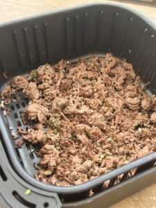 air fryer ground beef