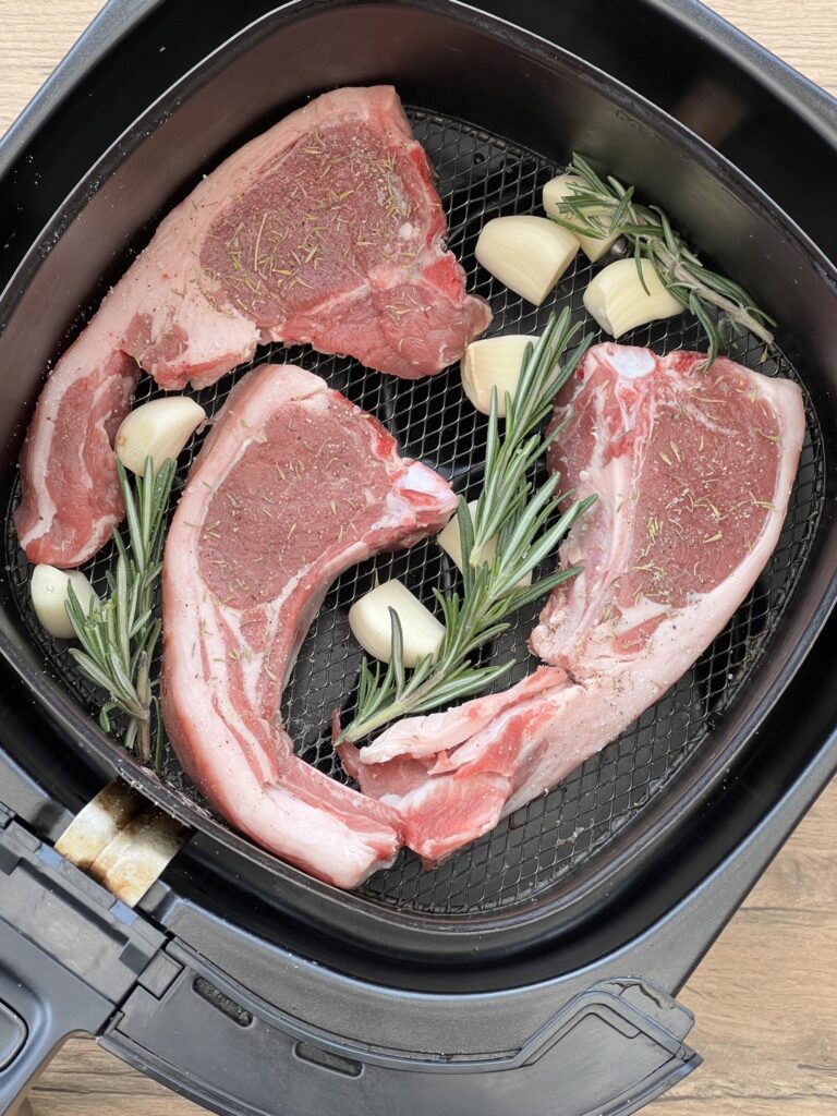air fryer lamb chops