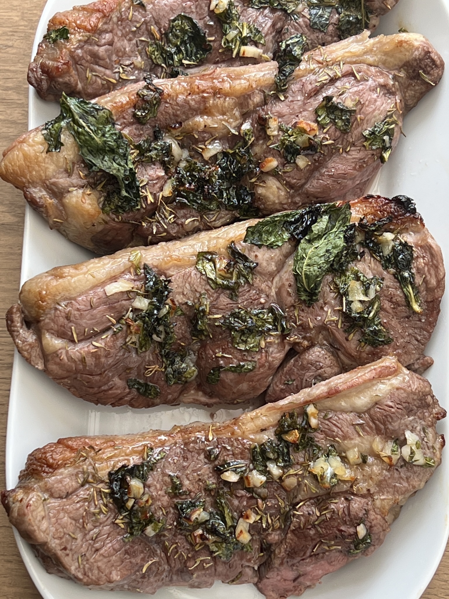 air fryer lamb steaks
