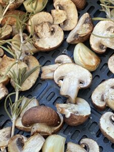 air fryer mushrooms