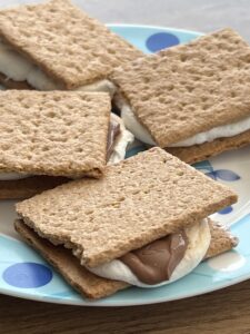 air fryer smores