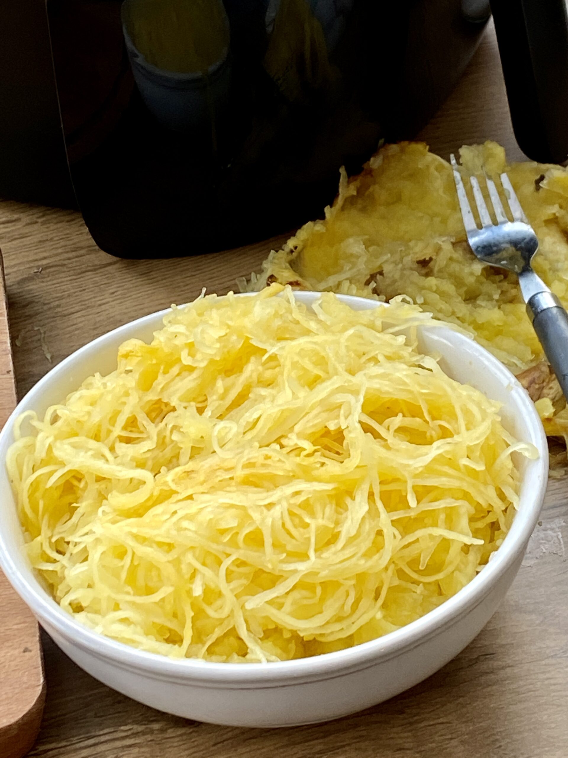 air fryer spaghetti squash