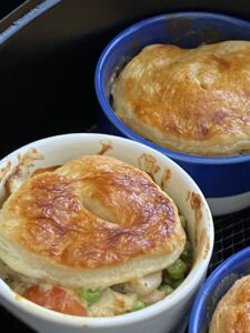 chicken pot pie in air fryer