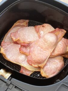 frozen bacon in air fryer