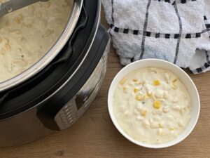 instant pot creamed corn