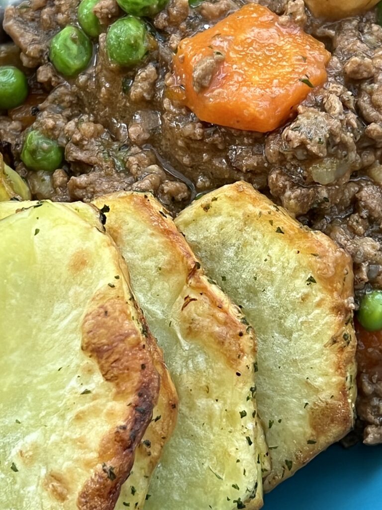 minced beef hotpot