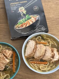 Ninja Foodi Chicken Ramen Bowls