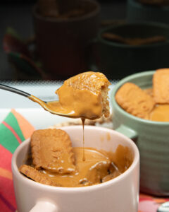 microwave biscoff mug cake