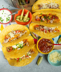 pressure cooker chicken fajitas