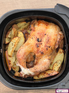 Air Fryer Greek Chicken And Potatoes