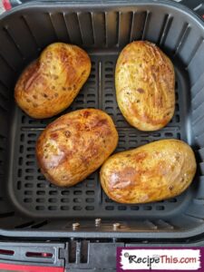 Baked Potato In Air Fryer After Microwave