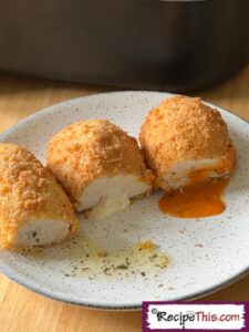 Frozen Chicken Kiev In Air Fryer