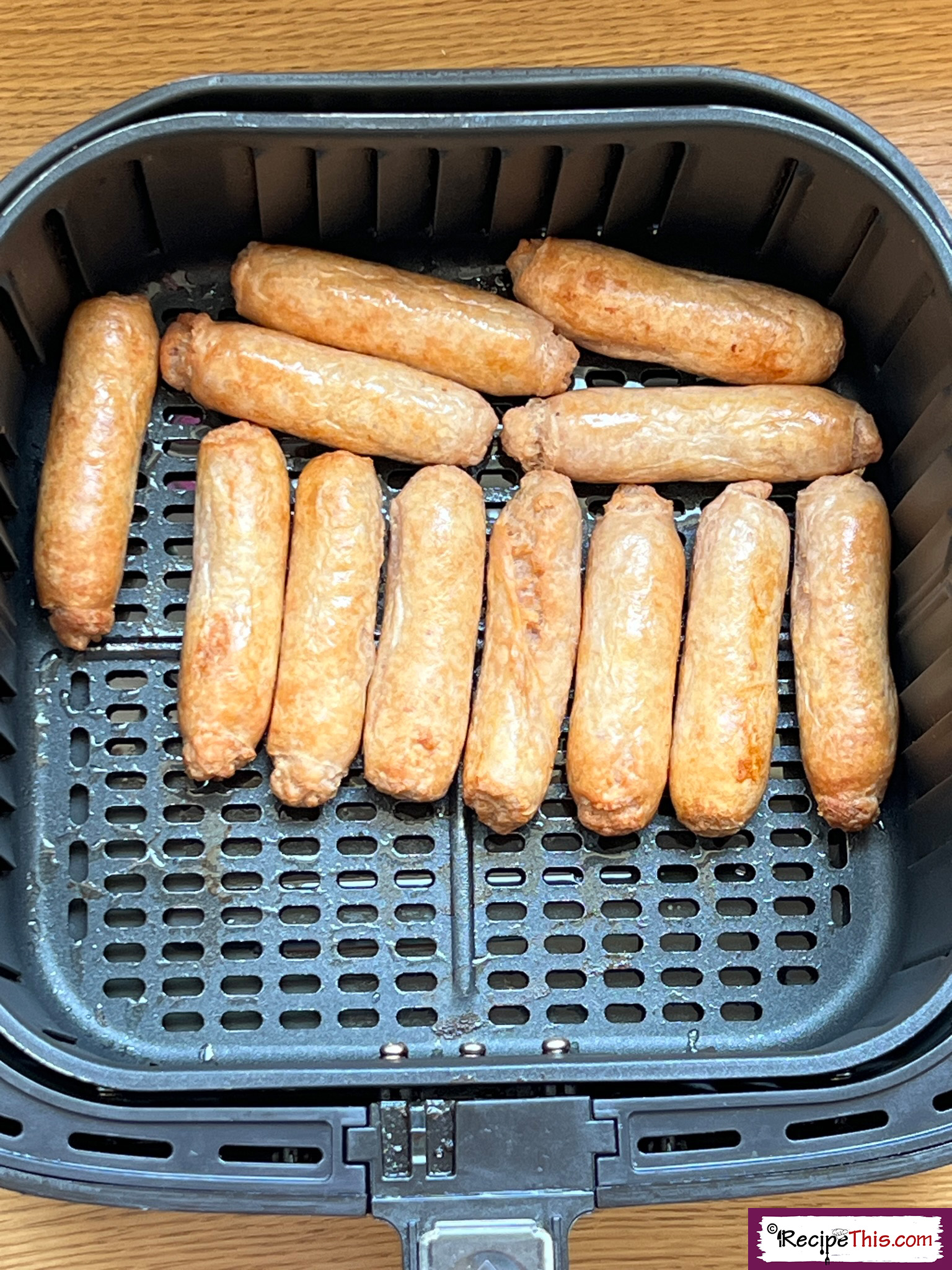 Frozen Richmond Sausages In Air Fryer