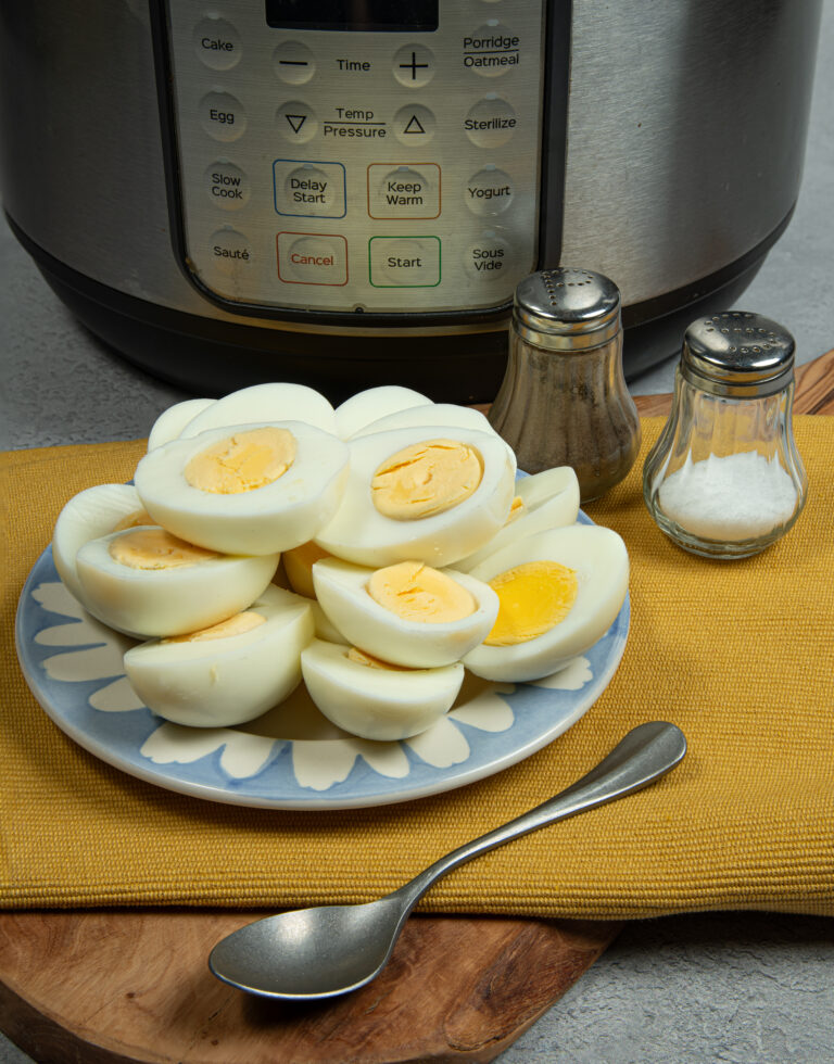 pressure cooker hard boiled eggs