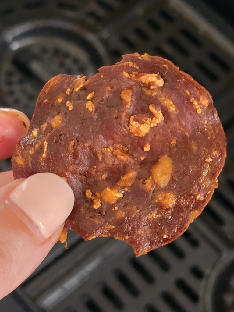 air fryer chorizo crisps
