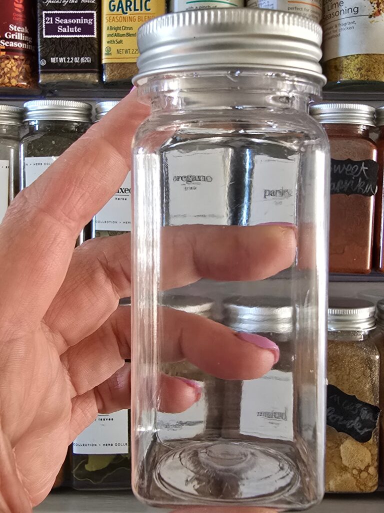 herb storage jars