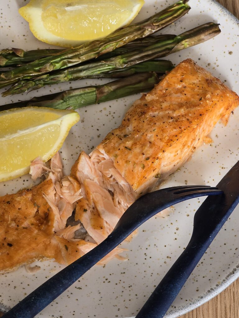ninja speedi salmon and asparagus