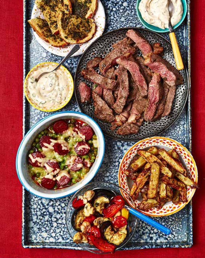 ultimate steak sharing tray