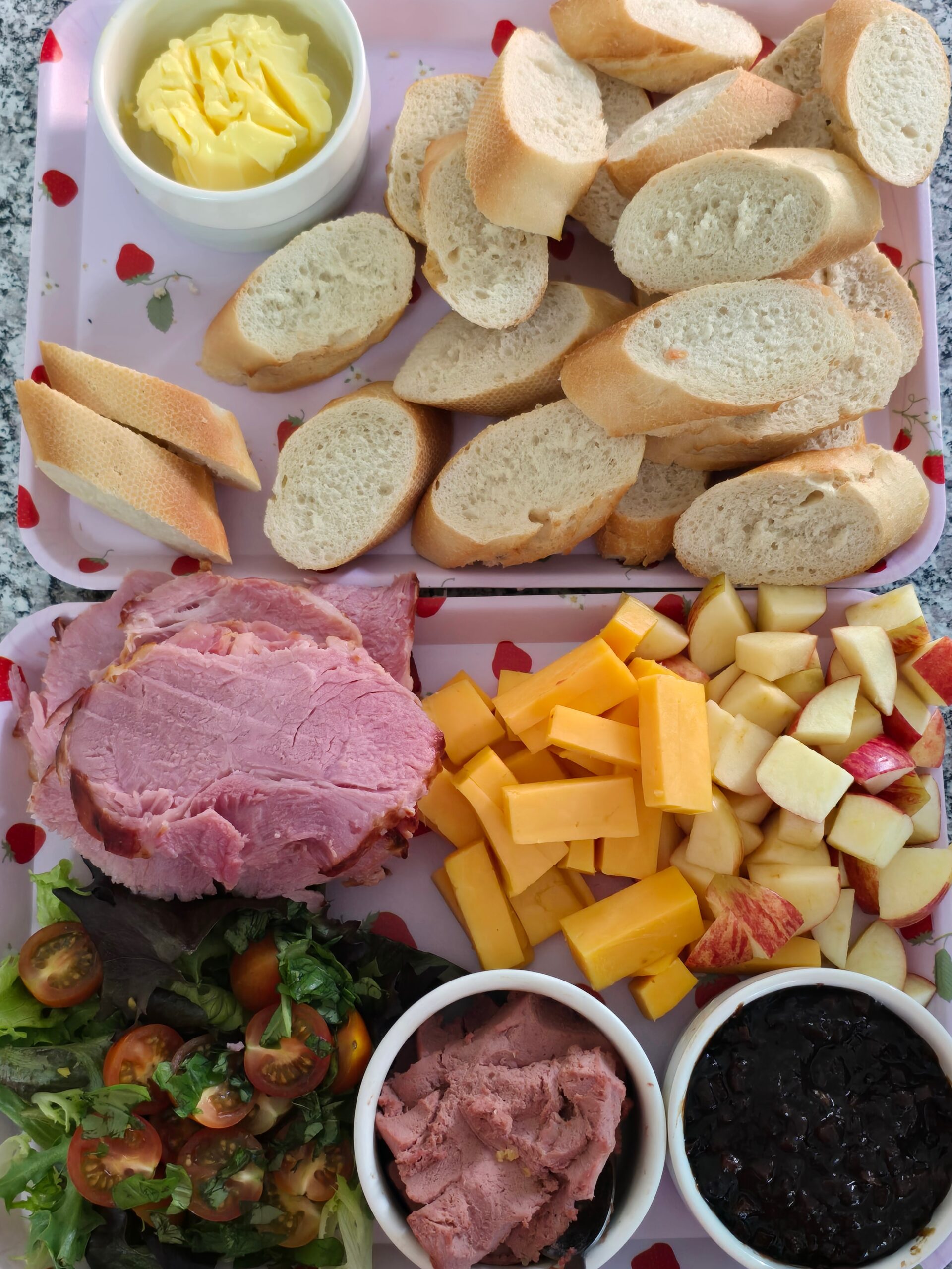 Ninja Foodi Ploughmans Lunch
