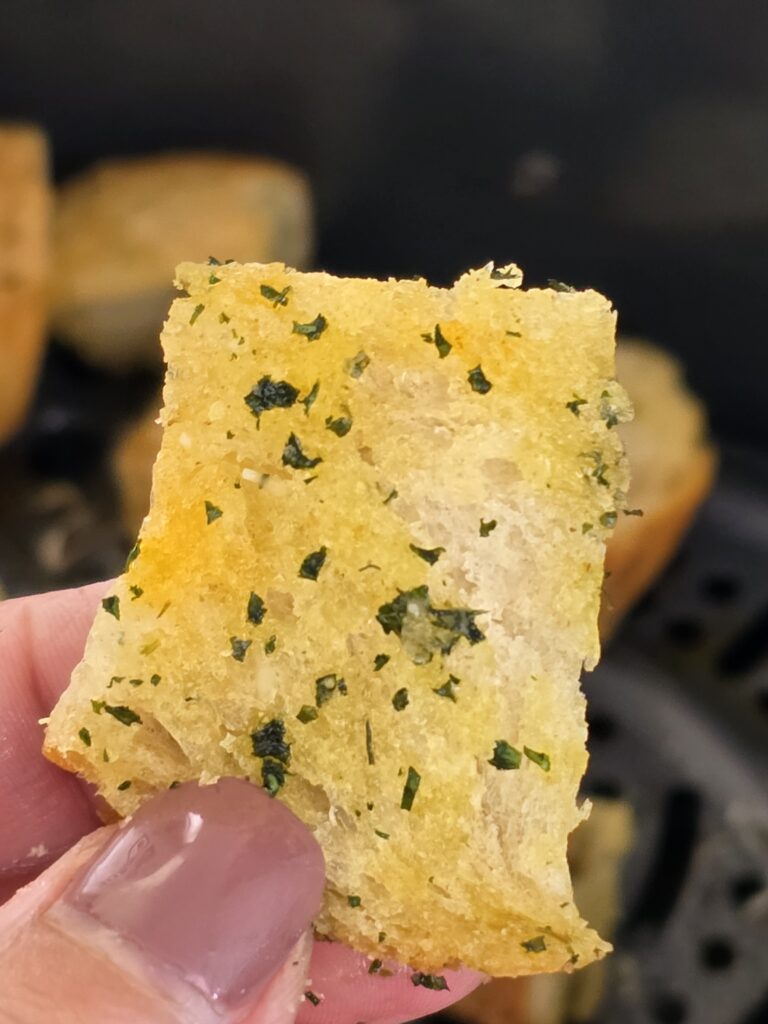 Ninja Speedi Garlic Parmesan Croutons