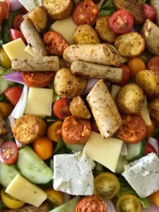 Ninja Speedi Air Fryer Sausage & Potato Salad Tray