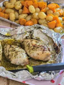 Ninja Speedi Chicken With Potatoes & Carrots Speedi Meal