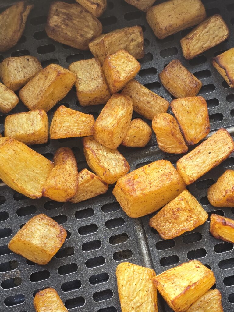 Air Fryer Hot Honey Pumpkin