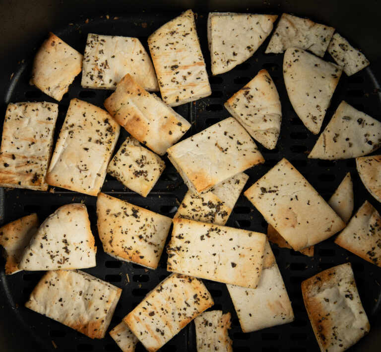 Air Fryer Pitta Chips