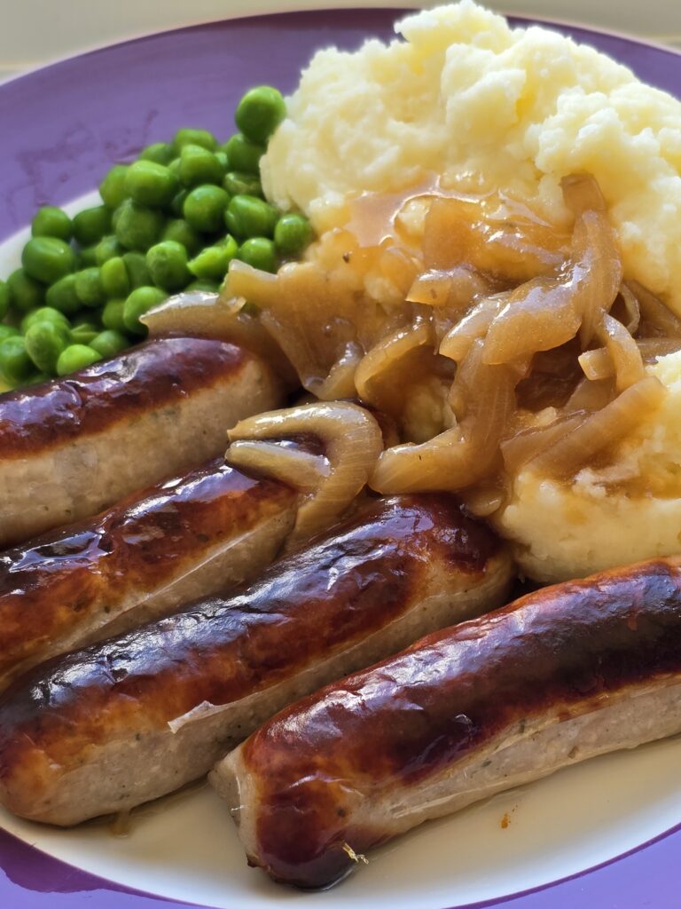 Ninja Foodi Bangers & Mash