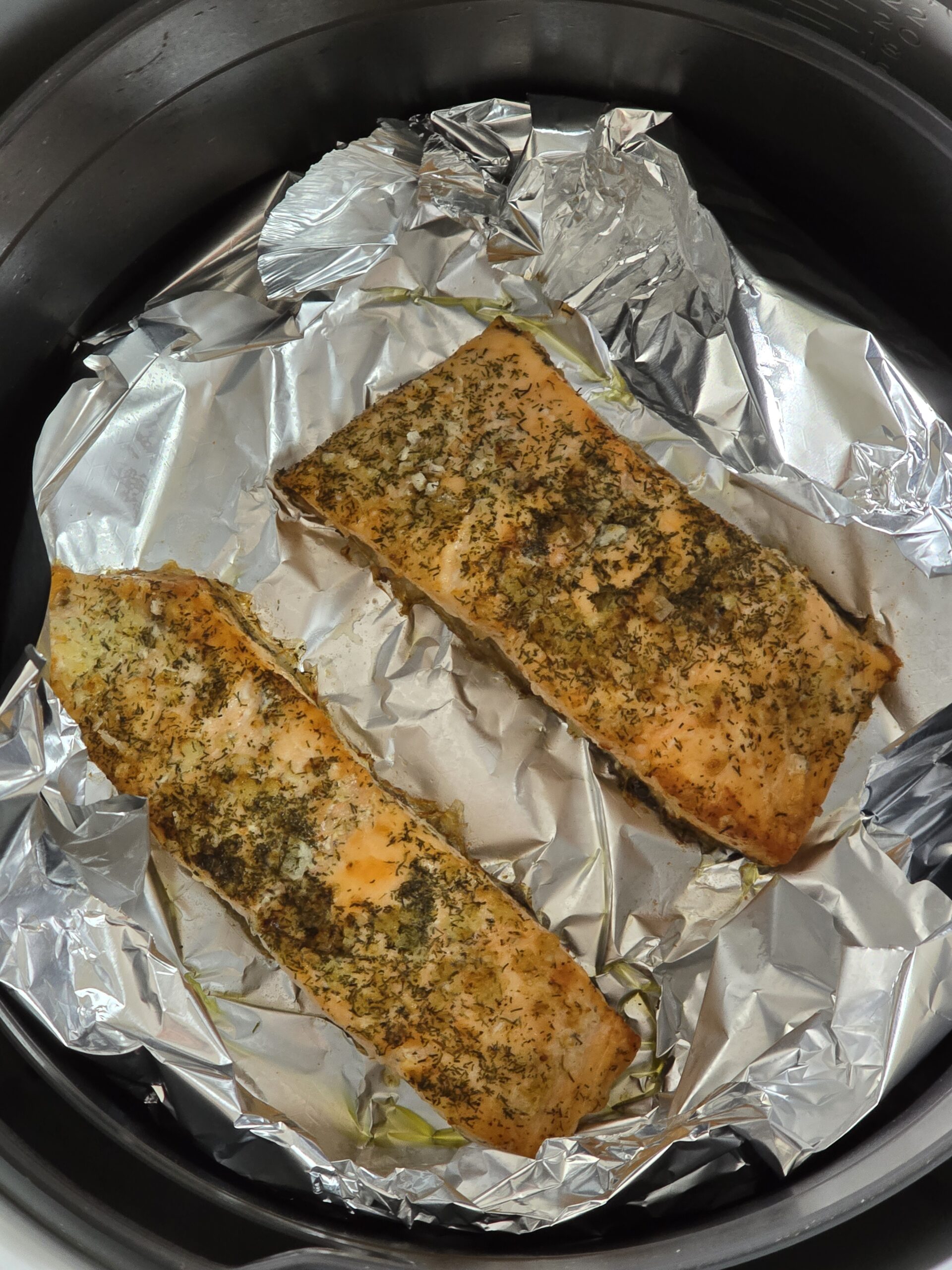 ninja foodi grilled salmon