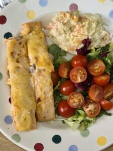 Air Fryer Mayonnaise Salmon Fillets