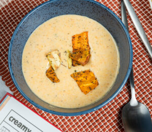 Air Fryer Root Vegetable Soup