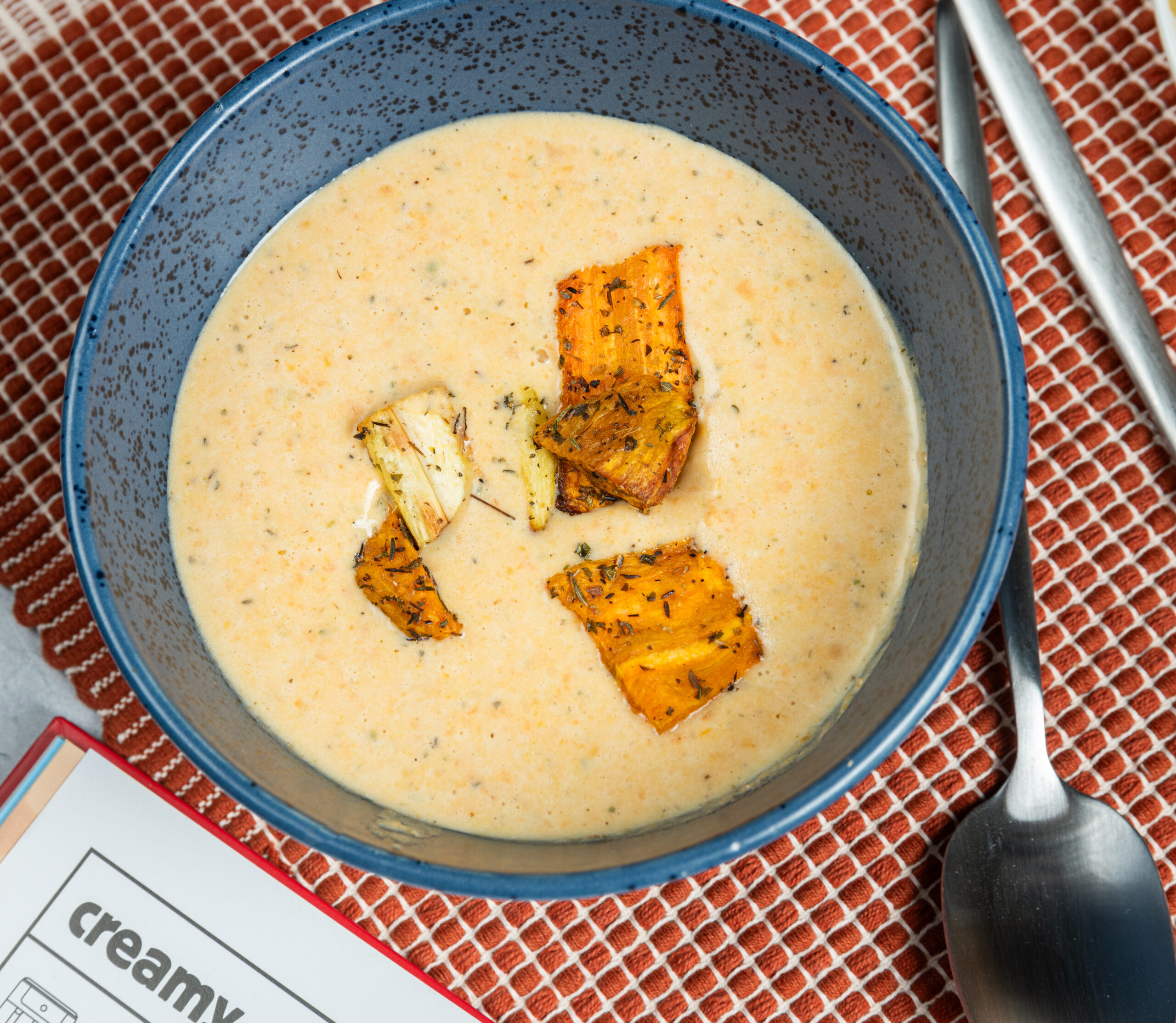 Air Fryer Root Vegetable Soup