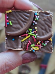 Microwave Chocolate Orange Fudge
