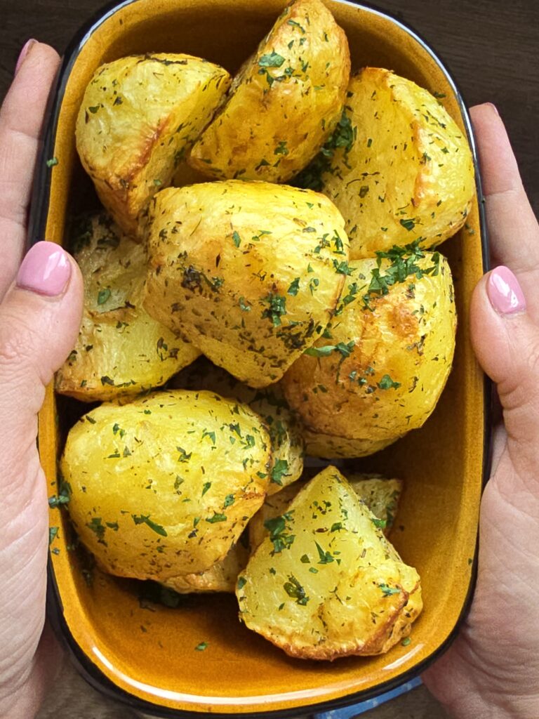 Ninja Foodi Steam Roast Roast Potatoes