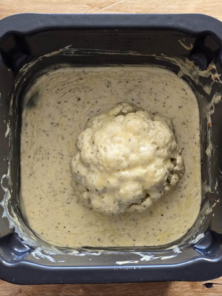 Ninja Speedi Whole Cauliflower Cheese