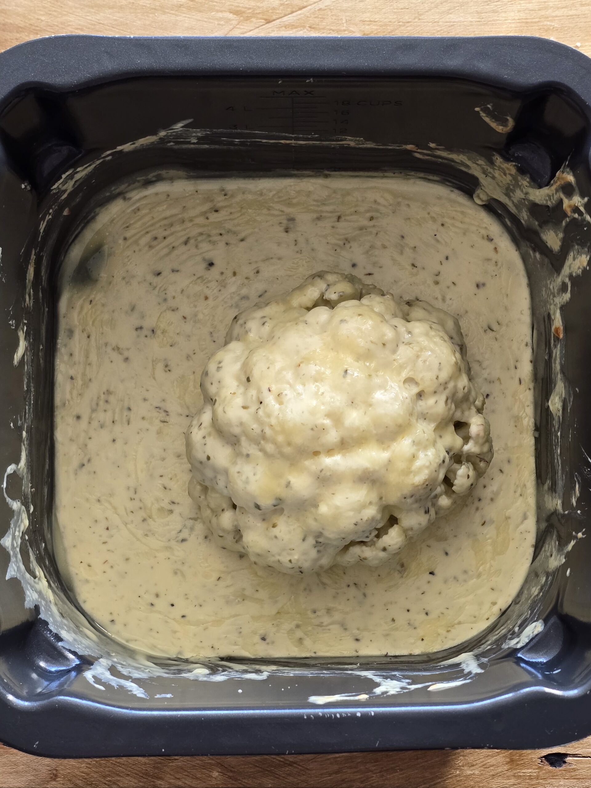 Ninja Speedi Whole Cauliflower Cheese