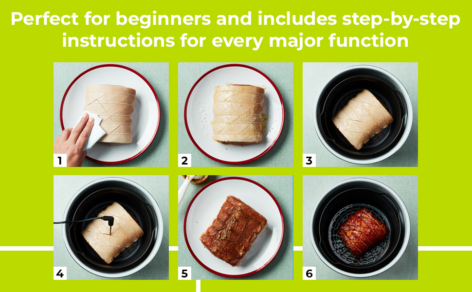 ninja foodi pork with crackling from the complete multicooker cookbook