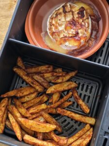 Air Fryer Camembert & Chips