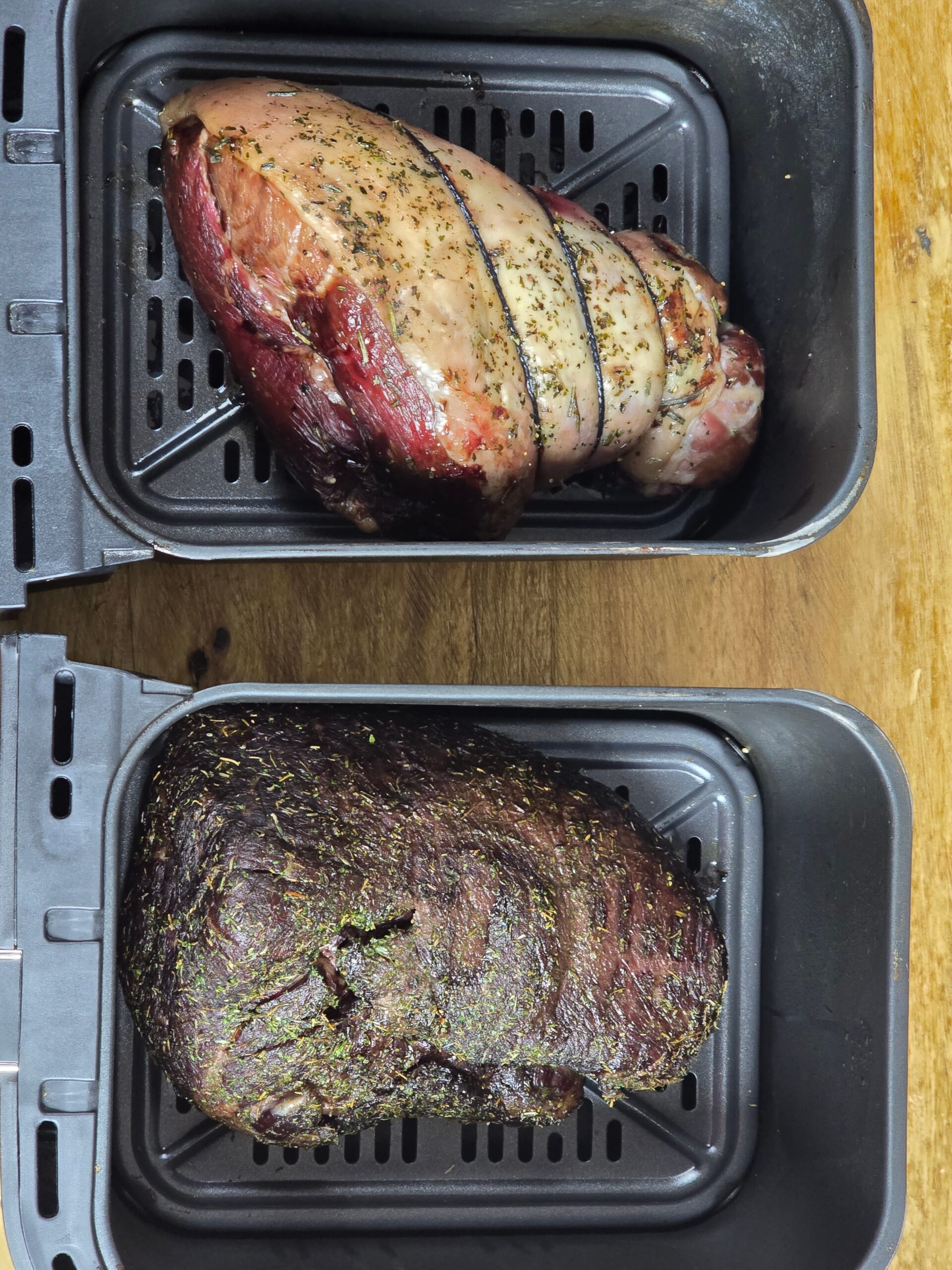Air Fryer Dual Dehydrated Lamb & Beef