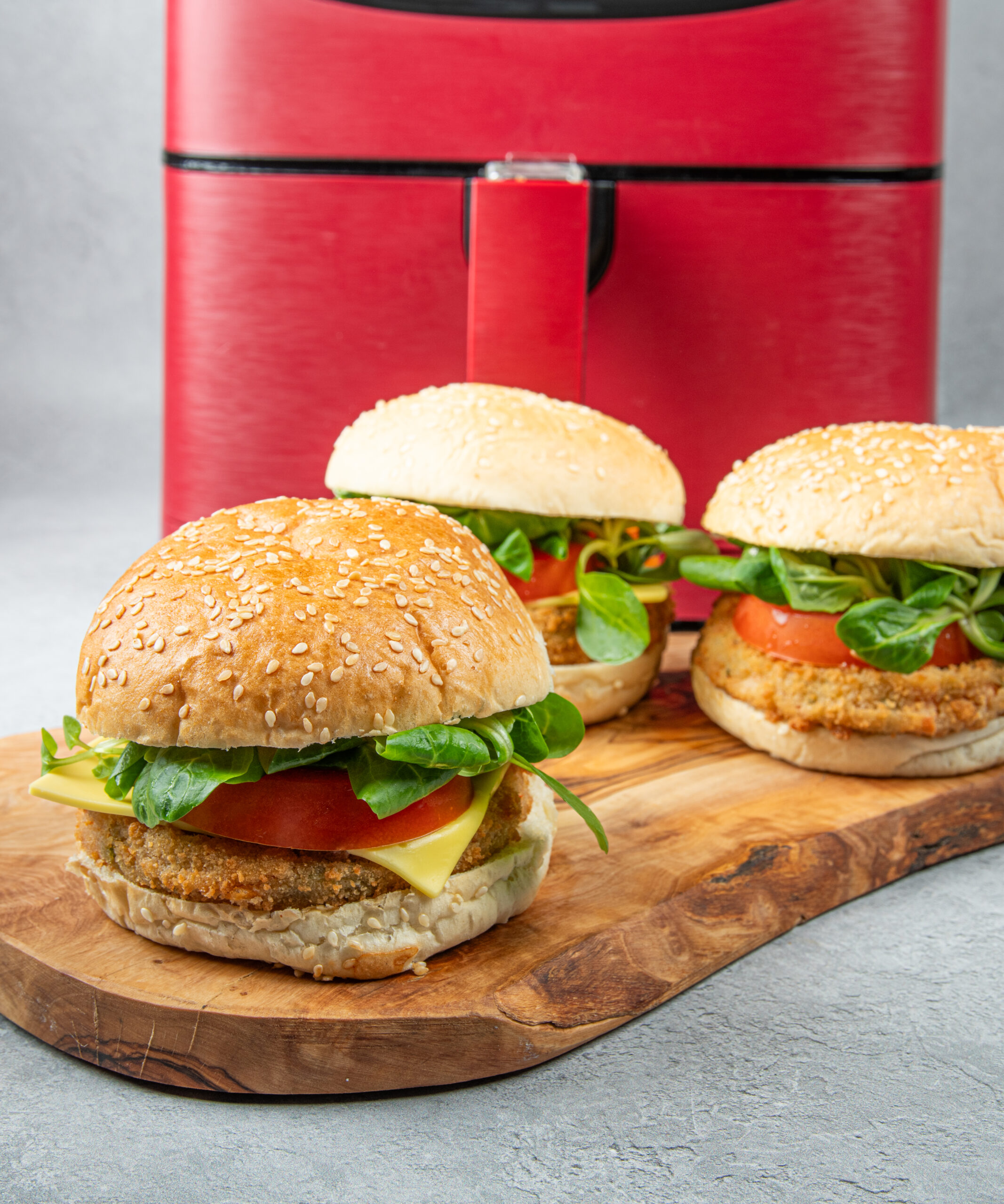 Air Fryer Frozen Veggie Burgers