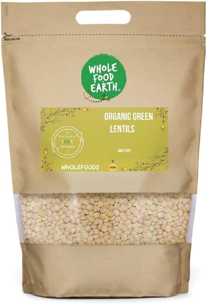 dried green lentils