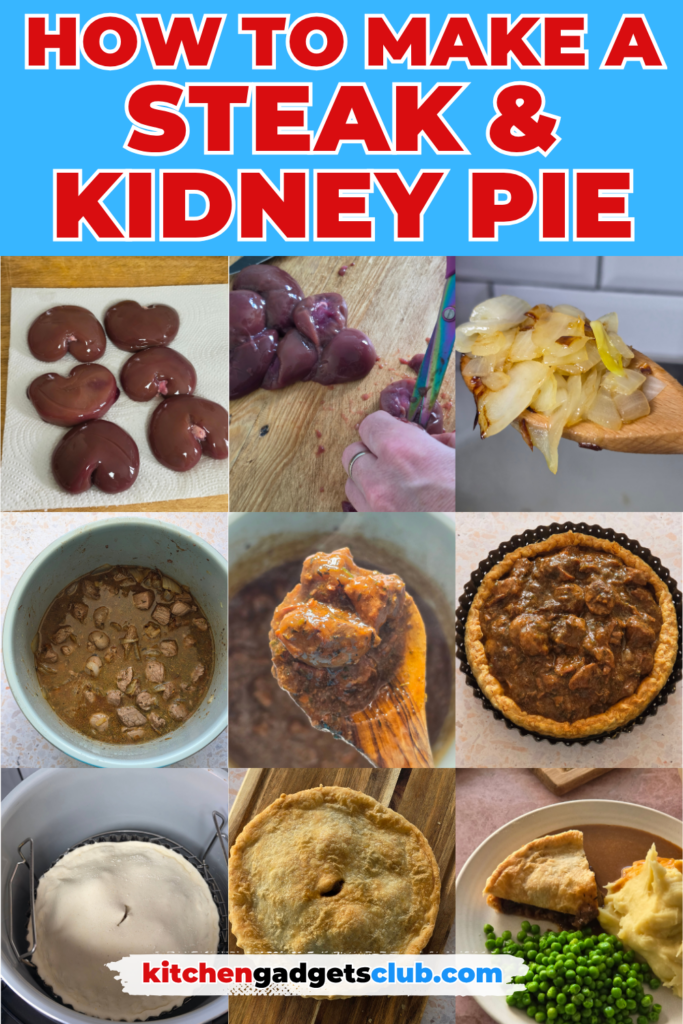 how to make a steak and kidney pie step by step
