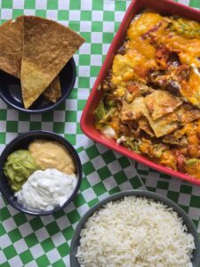 Air Fryer Chilli Nachos